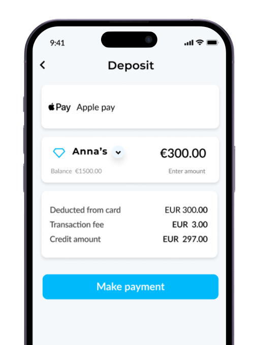 Apple Pay Make payment